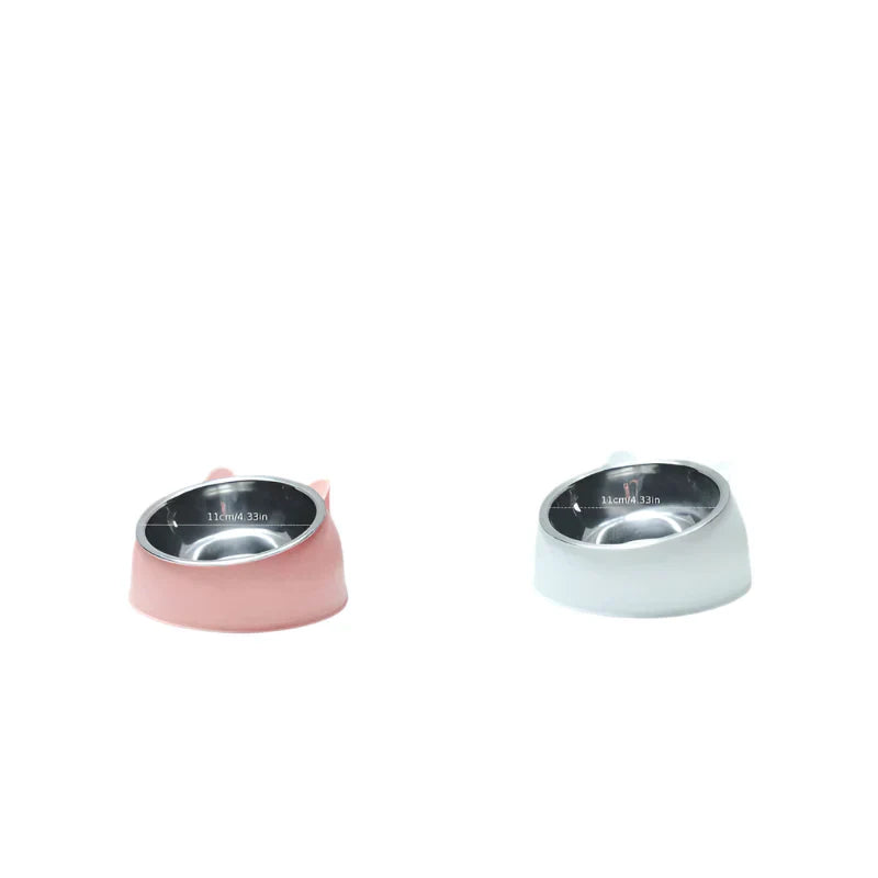 Raised Ergonomic Cat Food Bowl
