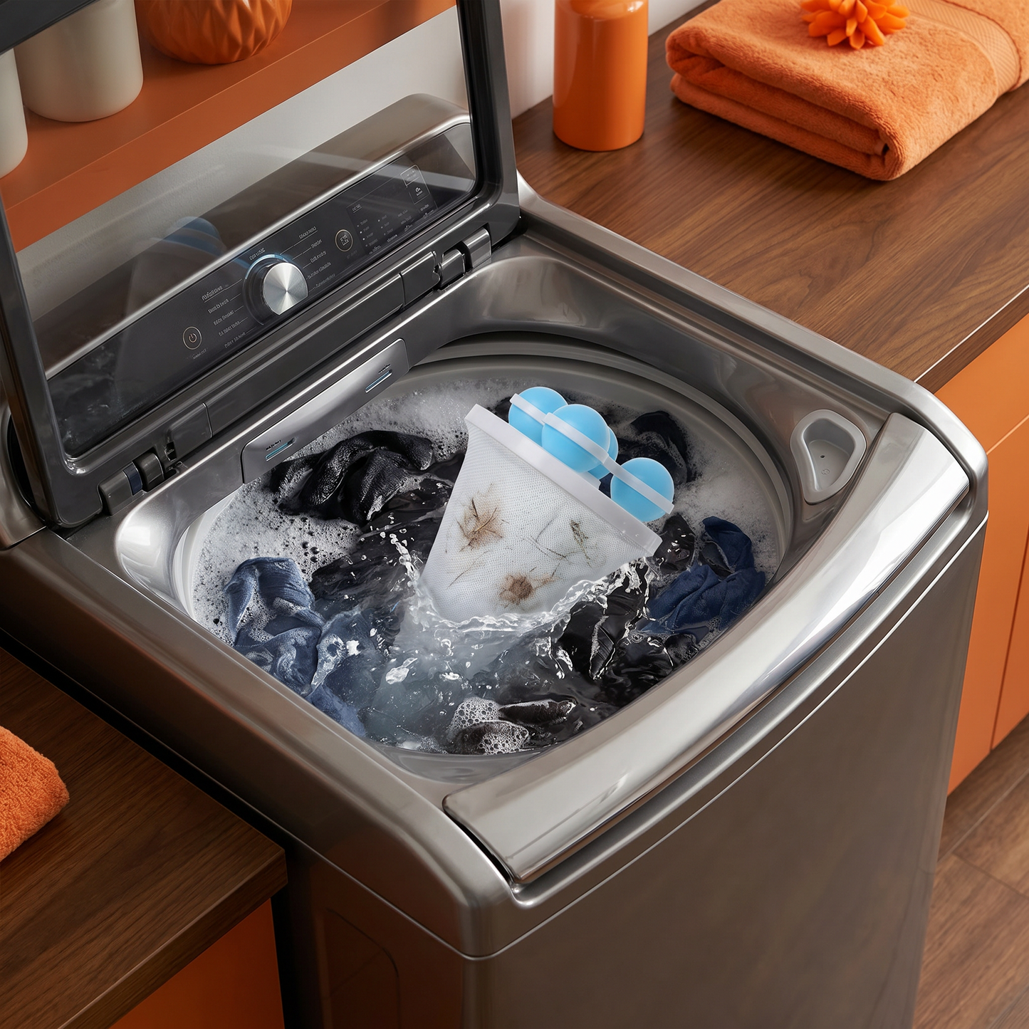 Pet Hair Laundry Filter for Washing Machines – Reusable Hair Catcher Bag