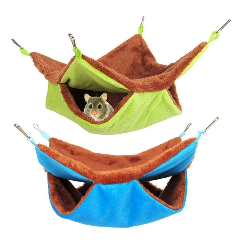 Cat Hammock Made Of Soft Fabric - Comfortable Sleeping Cave For Small Animals