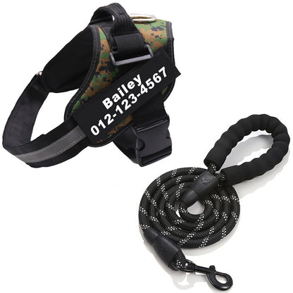 Personalized No-Pull Dog Harness for Easier Walks