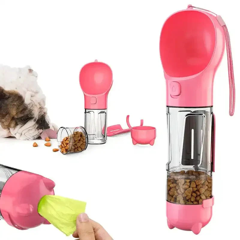 3-in-1 Multifunctional Pet Water Bottle