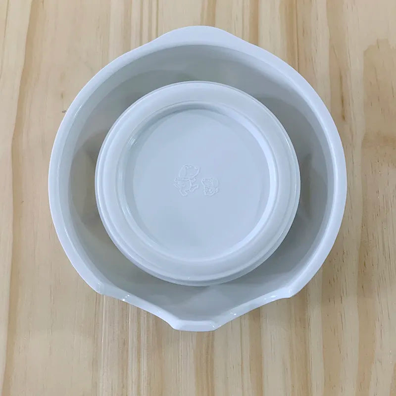 Ceramic Dog Bowl With Dog Picture - Food And Water Bowl For Dogs