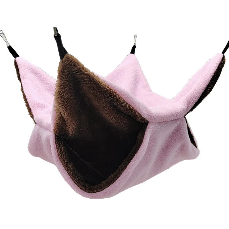 Cat Hammock Made Of Soft Fabric - Comfortable Sleeping Cave For Small Animals