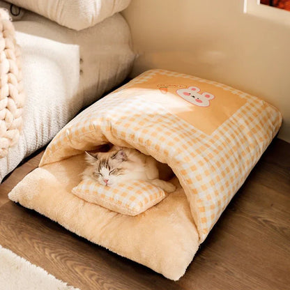 Cats Premium Sleeping Bag Bed
