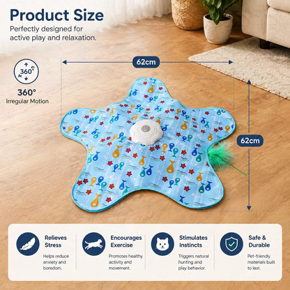 HuntingFun Pro – Automatic cat toy for stress relief and playtime fun
