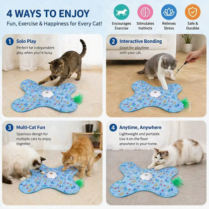 HuntingFun Pro – Automatic cat toy for stress relief and playtime fun