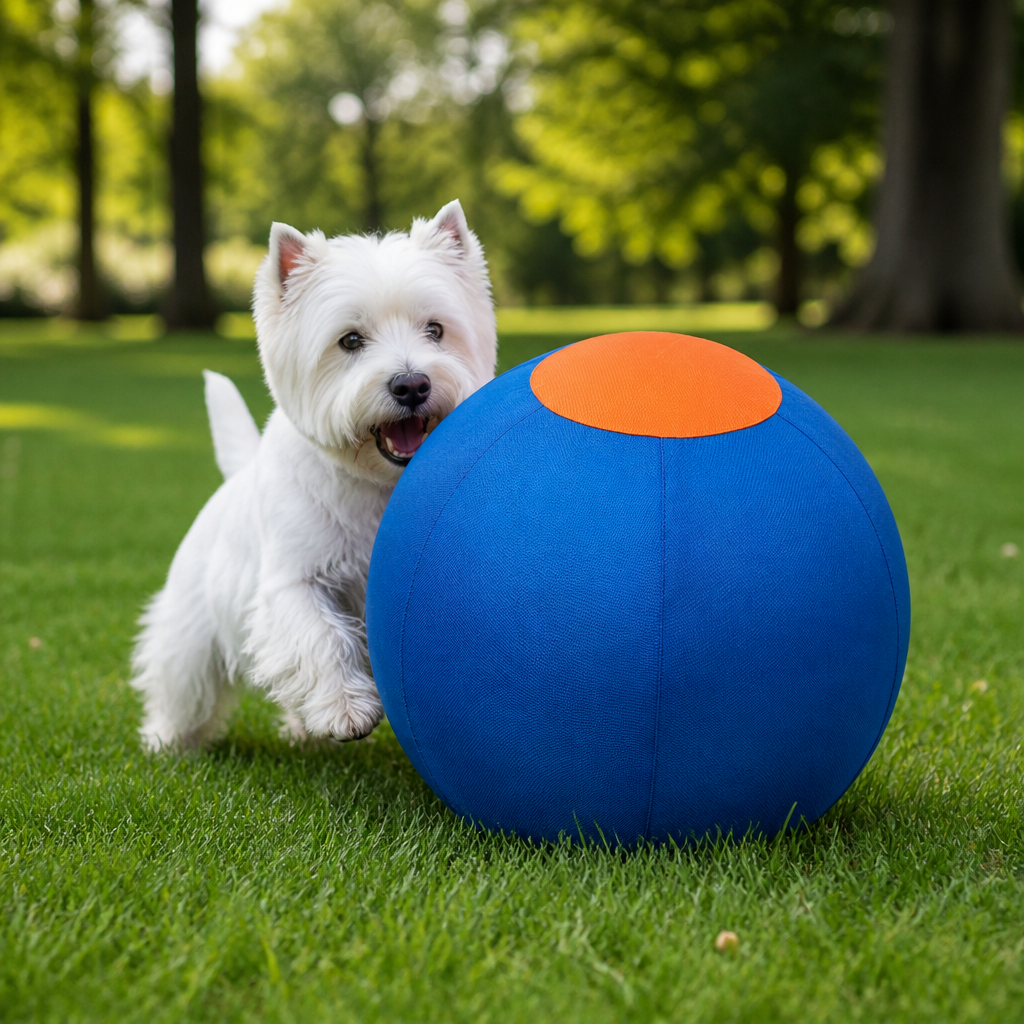 Inflatable Bite Resistant Herding Ball for Dogs – Durable Interactive Push & Chase Toy