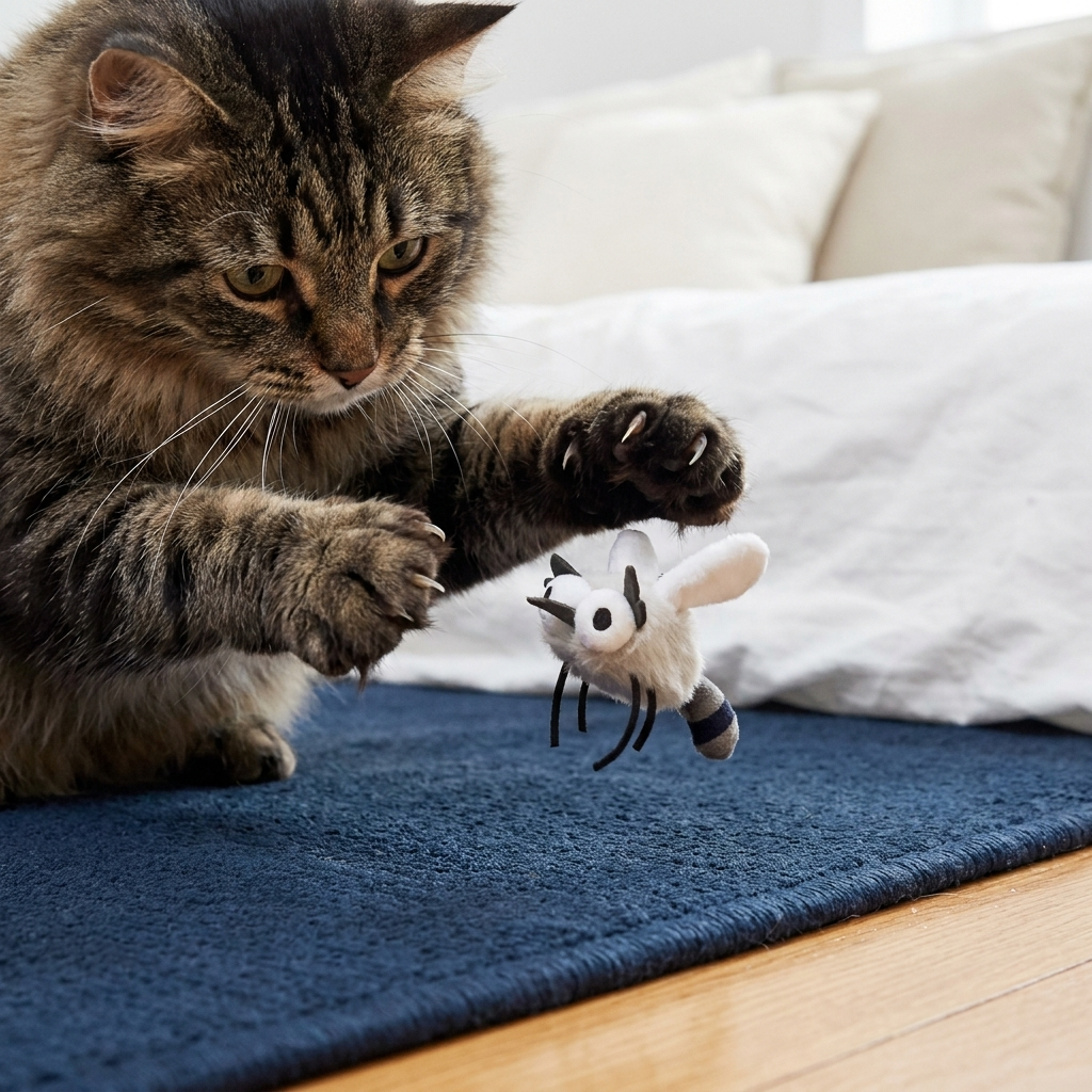 Motion-Activated Flying Insect Cat Toy
