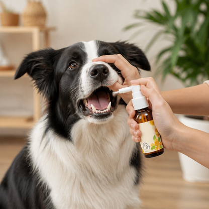 Brushless Tartar Control Dental Spray for Dogs – Helps Reduce Plaque & Freshen Breath