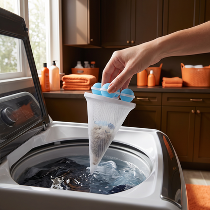 Pet Hair Laundry Filter for Washing Machines – Reusable Hair Catcher Bag