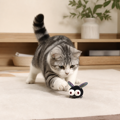 Motion-Activated Flying Insect Cat Toy