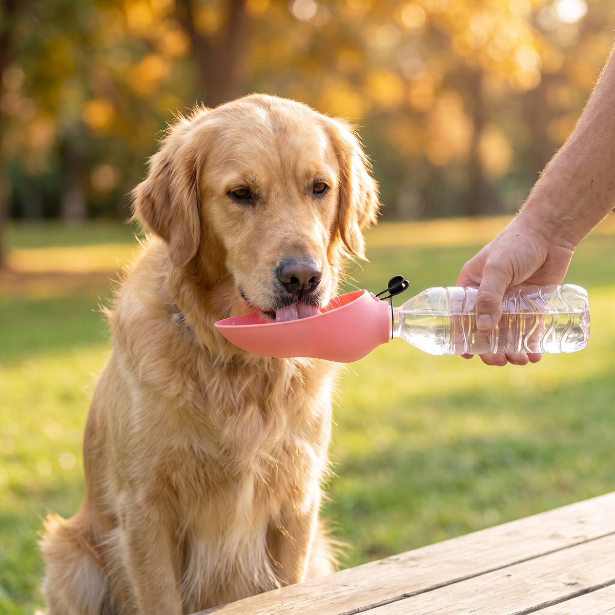 Silicone Dog Drinking Cap for Bottles