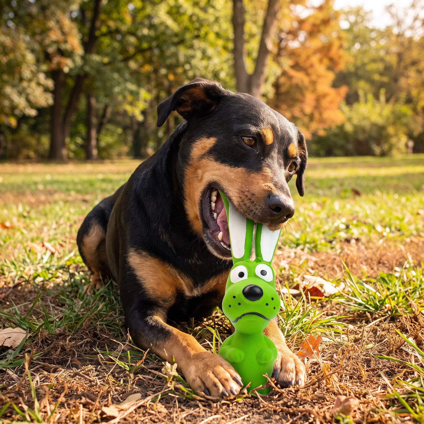 Durable Natural Latex Teeth Cleaning Dog Chew Toy
