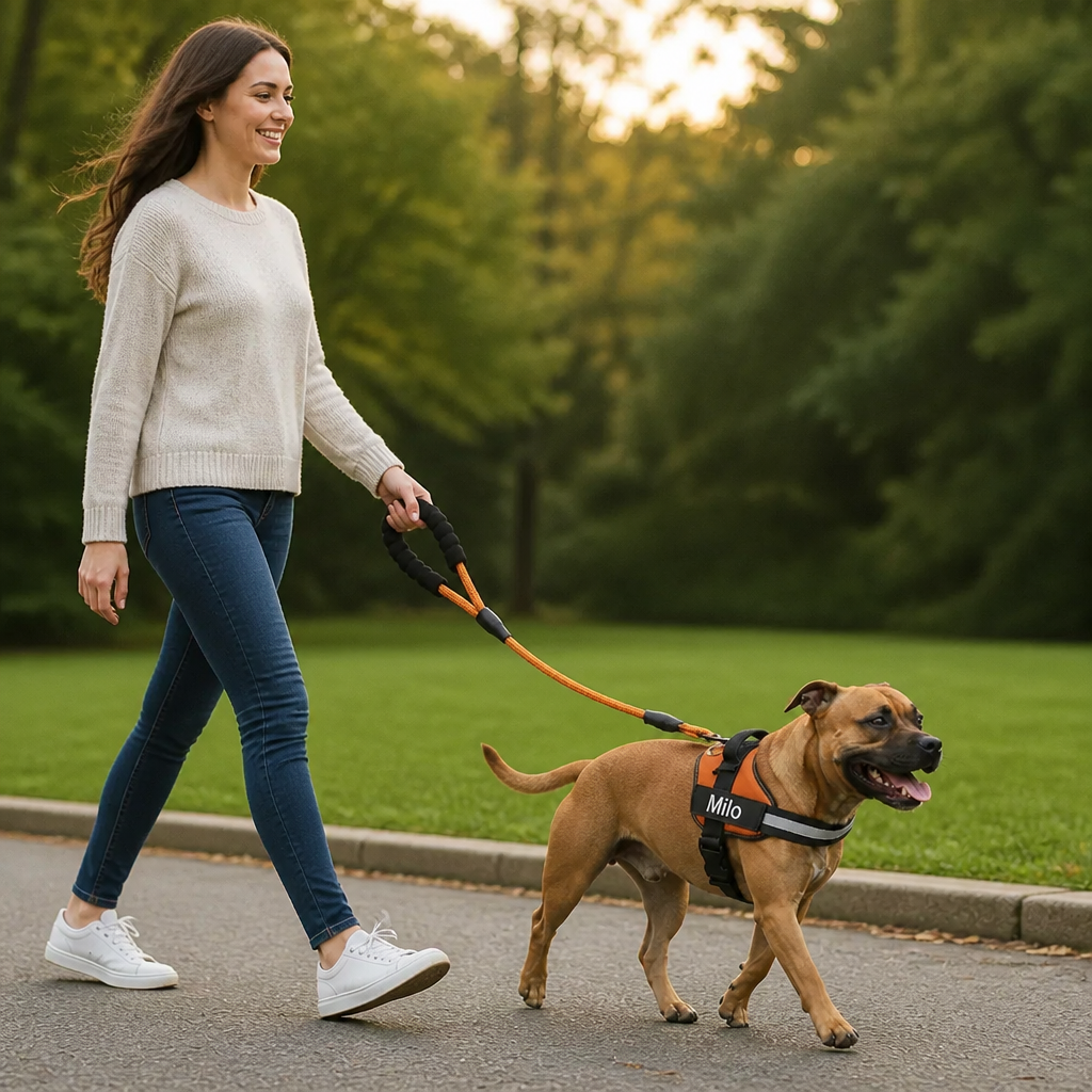 Personalized No-Pull Dog Harness for Easier Walks