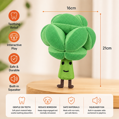 Sniffing Broccoli - Interactive Treat Toy