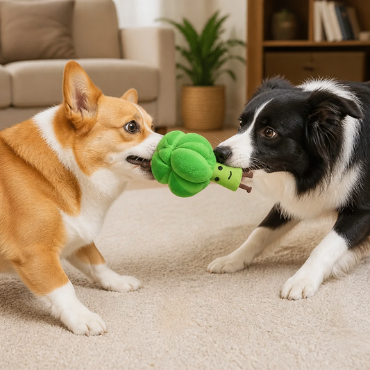 Sniffing Broccoli - Interactive Treat Toy