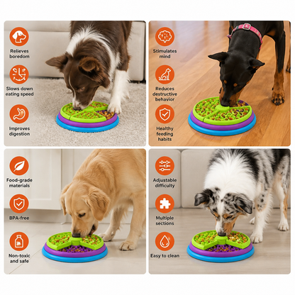 Engagement Feeding Bowl with Different Levels