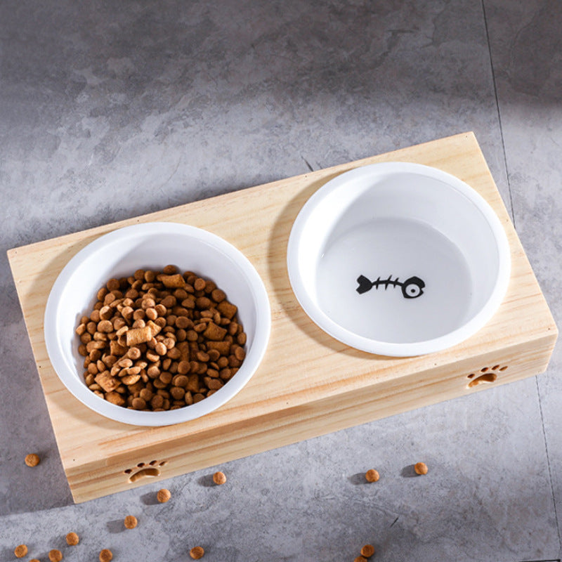 Bowl Duo In Wood Design