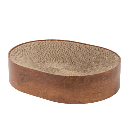 Luxurious Cardboard Cat Scratching Bed
