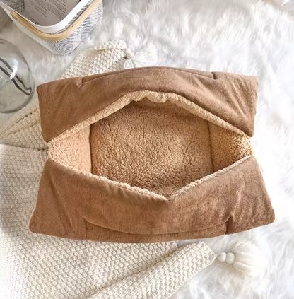 2-in-1 Cozy Bed and Blanket for Cats