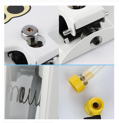 Tread-proof Outdoor Dog Drinking Fountain With Water Connection And Paw Activation