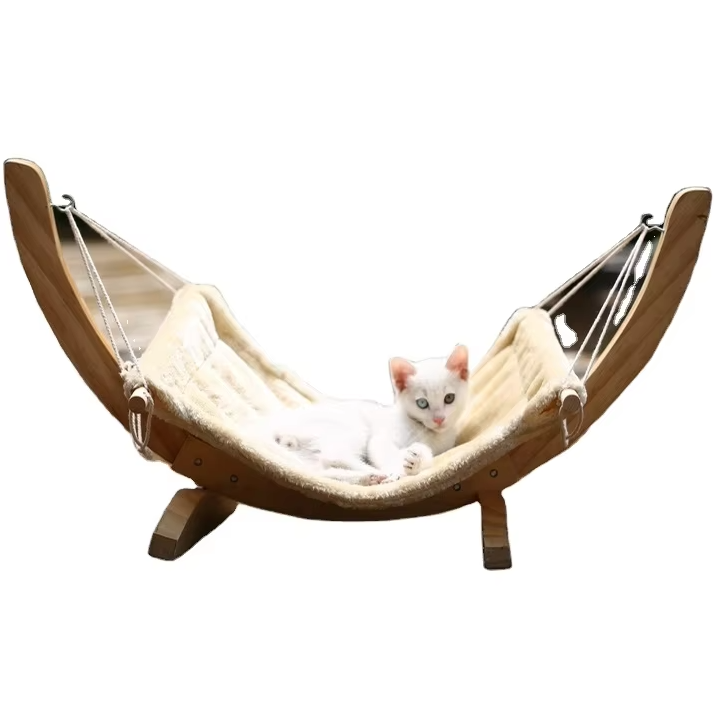Cat Hammock - Soft Cover For Wooden Cat Bed  Washable And Durable