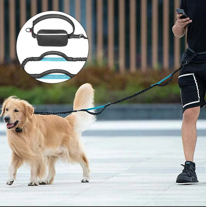 Free - Handed Dog Lead With Fanny Pack