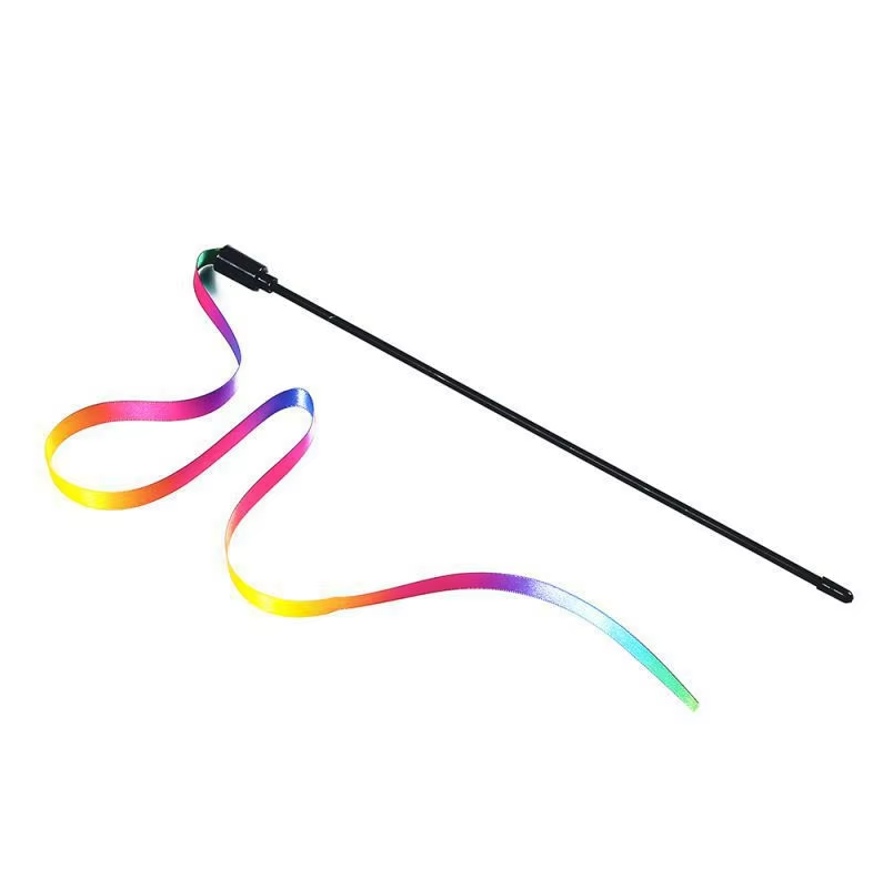 Play Rod Rainbow Play Rod - Active Cat Toy – Paw-Friend
