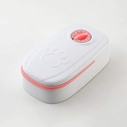 Automatic Food Dispenser With Timer For Cats And Dogs