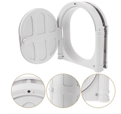 Decorative Front Door in Classic Design - Toy for Small Pets