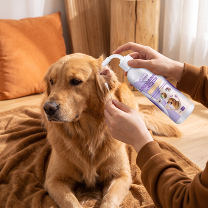 Gentle Pet Ear Cleaner – Odor-Free Formula for Dogs & Cats