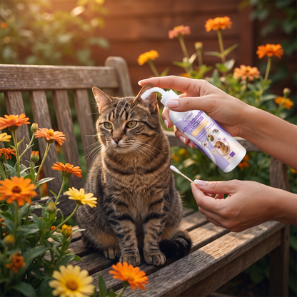 Gentle Pet Ear Cleaner – Odor-Free Formula for Dogs & Cats