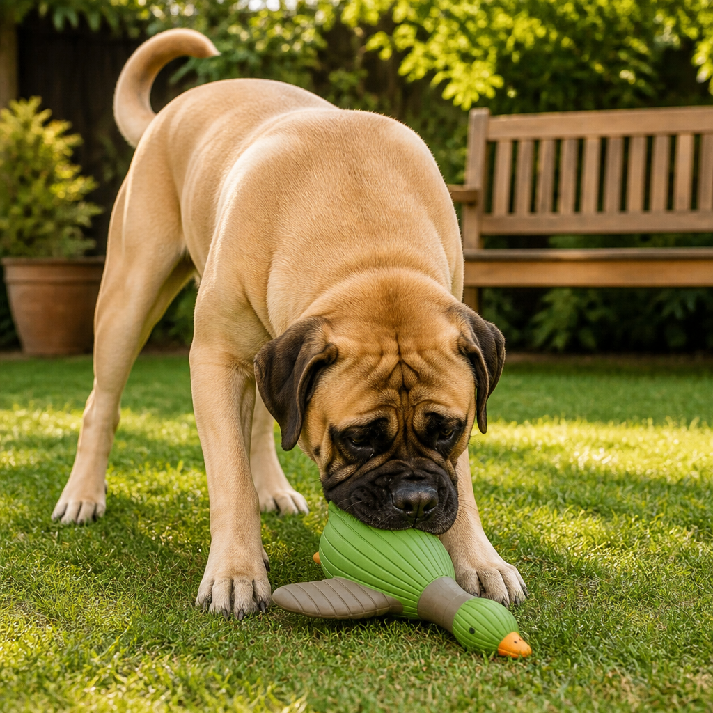 Interactive Chew & Squeak Animal Dog Toy