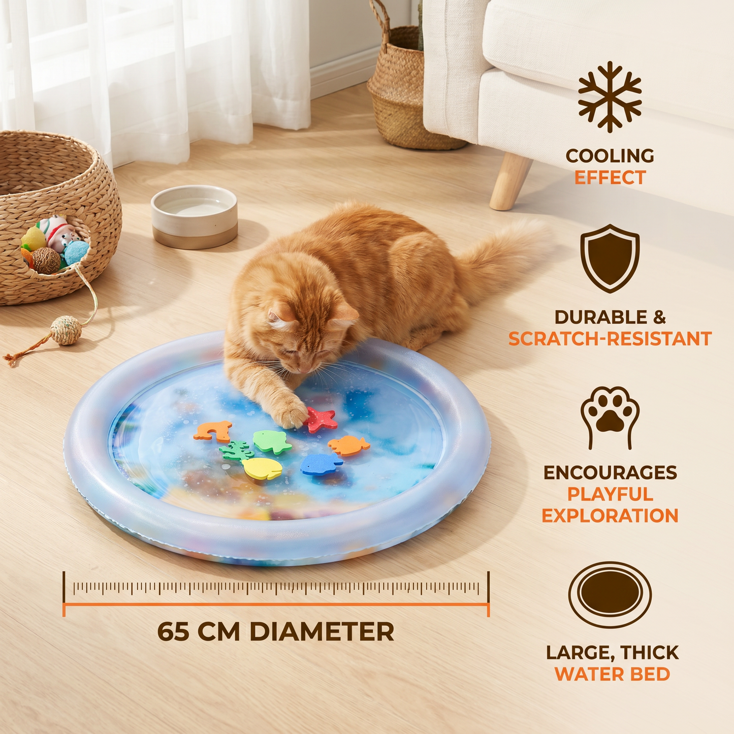 Cooling Play Water Bed for Cats 2.0